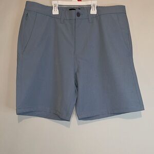 OAK & IVI   blue Shorts with Elastic Waistband